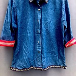 Vintage Casey and Max Flannel Top